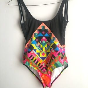 Roxy One Piece Bathing Suit
